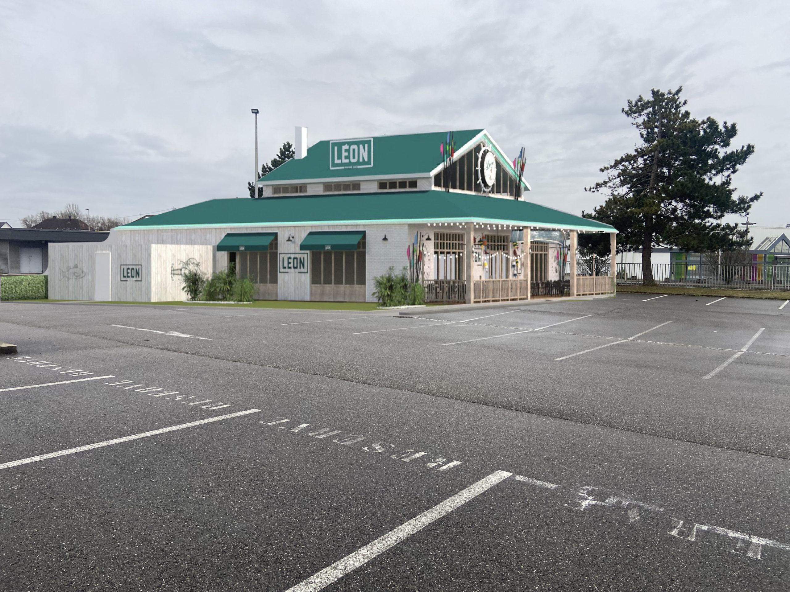 Image d'un batiment Léon